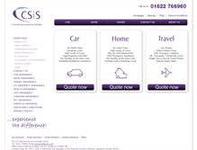 Tablet Screenshot of csis.co.uk